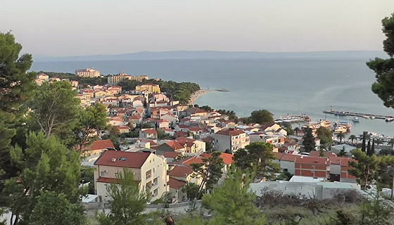 Baška Voda - CroMaps
